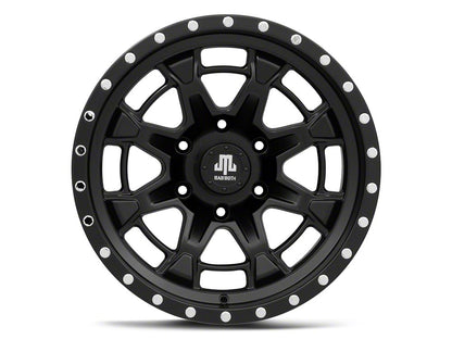 Mammoth Split 16 Satin Black 6-Lug Wheel; 17x9; -12mm Offset (19-23 Ranger)