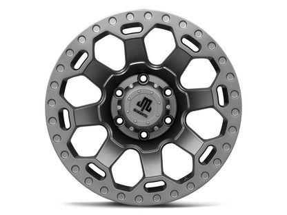 Mammoth Synister Charcoal 6-Lug Wheel; 17x8.5; 0mm Offset (24-25 Ranger)