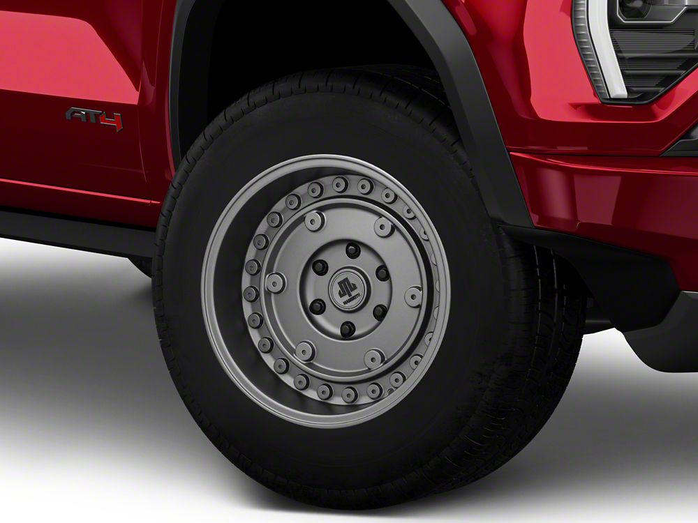 Mammoth Militant Charcoal Wheel; 17x9.5; -18mm Offset (23-25 Canyon)