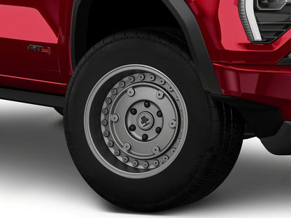 Mammoth Militant Charcoal Wheel; 17x9.5; -18mm Offset (23-25 Canyon)