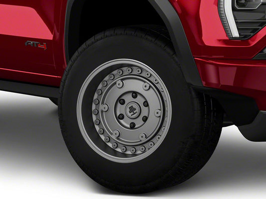 Mammoth Militant Charcoal Wheel; 17x9.5; -18mm Offset (23-25 Canyon)