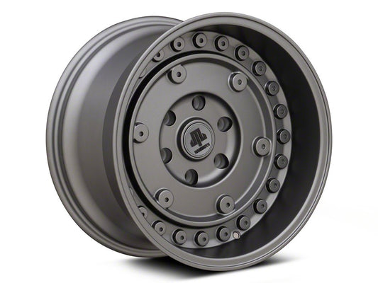 Mammoth Militant Charcoal Wheel; 17x9.5; -18mm Offset (23-25 Canyon)