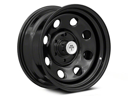 Mammoth 8-Hole Gloss Black 6-Lug Wheel; 17x8; -6mm Offset (23-25 Canyon)