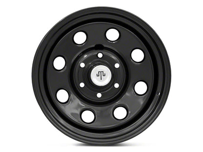 Mammoth 8-Hole Gloss Black 6-Lug Wheel; 17x8; -6mm Offset (23-25 Canyon)