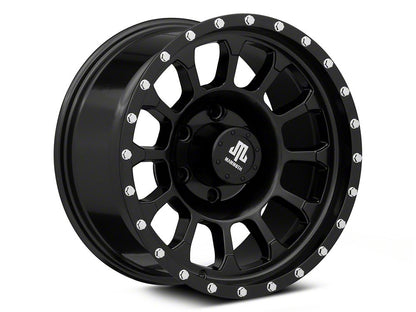 Mammoth 12-Hole Satin Black 6-Lug Wheel; 17x8.5; 0mm Offset (23-25 Canyon)