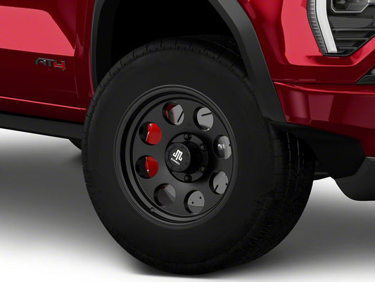 Mammoth 8 Aluminum Matte Black 6-Lug Wheel; 17x9; -6mm Offset (23-25 Canyon)