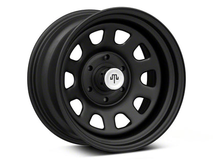 Mammoth D Window Matte Black 6-Lug Wheel; 17x9; -6mm Offset (23-25 Canyon)
