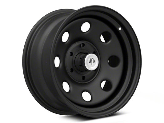 Mammoth 8-Hole Matte Black 6-Lug Wheel; 17x8; -6mm Offset (23-25 Canyon)