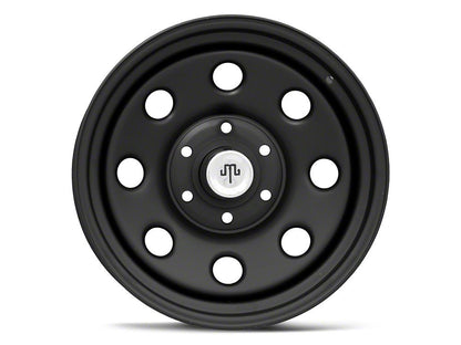 Mammoth 8-Hole Matte Black 6-Lug Wheel; 17x8; -6mm Offset (23-25 Canyon)