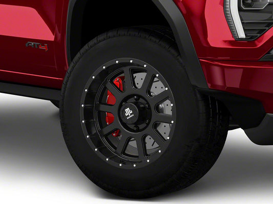 Mammoth 10 Hole Satin Black 6-Lug Wheel; 18x9; 0mm Offset (23-25 Canyon)