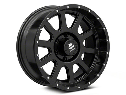 Mammoth 10 Hole Satin Black 6-Lug Wheel; 18x9; 0mm Offset (23-25 Canyon)