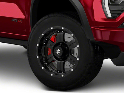 Mammoth 6 Hole Satin Black 6-Lug Wheel; 17x8; 0mm Offset (23-25 Canyon)
