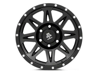 Mammoth Split 8 Satin Black 6-Lug Wheel; 17x9; -6mm Offset (23-25 Canyon)