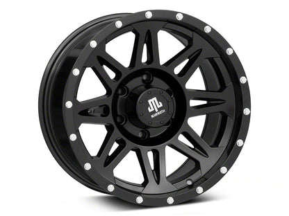 Mammoth Split 8 Satin Black 6-Lug Wheel; 17x9; -6mm Offset (23-25 Canyon)