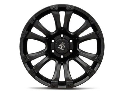 Mammoth Madness Matte Black 6-Lug Wheel; 20x9; -6mm Offset (23-25 Canyon)
