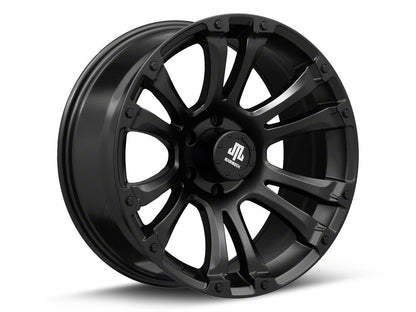 Mammoth Madness Matte Black 6-Lug Wheel; 20x9; -6mm Offset (23-25 Canyon)