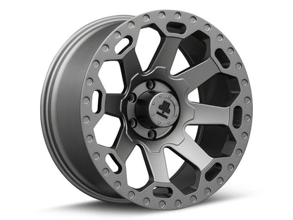 Mammoth Synister Charcoal 6-Lug Wheel; 20x9; -6mm Offset (23-25 Canyon)