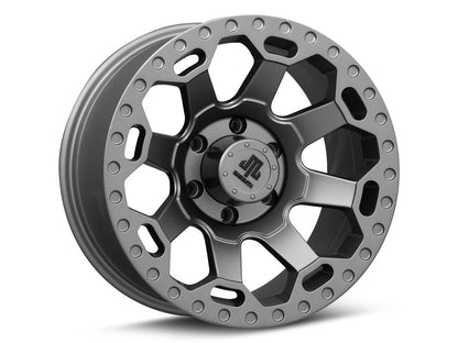 Mammoth Synister Charcoal 6-Lug Wheel; 17x9; -6mm Offset (23-25 Canyon)