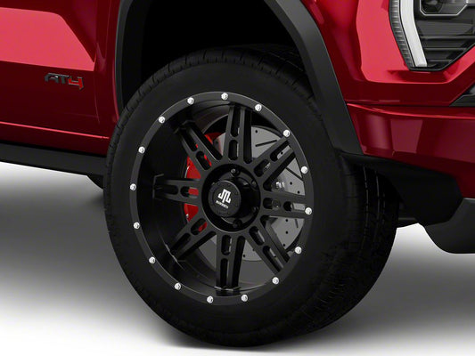 Mammoth Vader Beadlock Matte Black 6-Lug Wheel; 20x9; -6mm Offset (23-25 Canyon)