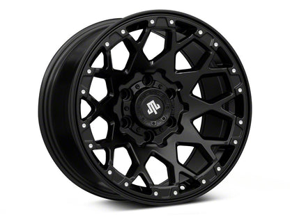 Mammoth Vex Satin Black Machined 6-Lug Wheel; 20x9; -6mm Offset (23-25 Canyon)