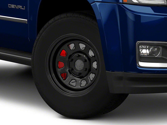 Mammoth D Window Gloss Black 6-Lug Wheel; 17x9; -6mm Offset (15-20 Yukon)