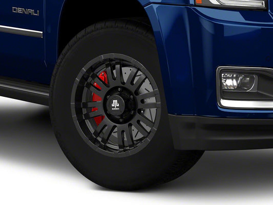 Mammoth Krawler Satin Black 6-Lug Wheel; 17x8; 0mm Offset (15-20 Yukon)