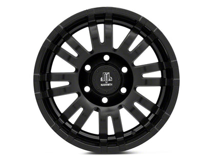 Mammoth Krawler Satin Black 6-Lug Wheel; 17x9; -12mm Offset (21-25 Yukon)
