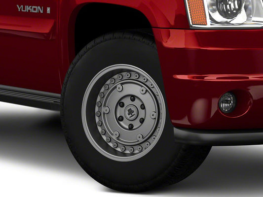 Mammoth Militant Charcoal Wheel; 17x9.5; -18mm Offset (07-14 Yukon)