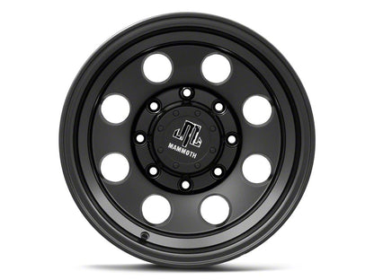 Mammoth 8 Aluminum Matte Black 8-Lug Wheel; 16x10; -24mm Offset (07-10 Sierra 2500 HD)