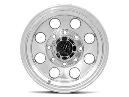 Mammoth 8 Aluminum Polished 8-Lug Wheel; 16x10; -24mm Offset (07-10 Sierra 3500 HD SRW)