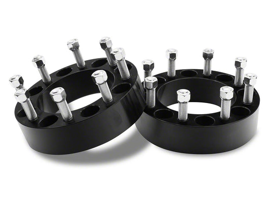 Mammoth 2-Inch Wheel Spacers; Black (12-25 RAM 2500)