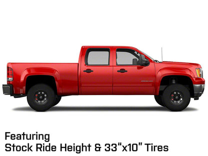 Mammoth 8 Aluminum Matte Black 8-Lug Wheel; 16x10; -24mm Offset (07-10 Silverado 2500 HD)