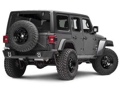 Mammoth 8 Steel Black Wheel; 17x9; -6mm Offset (18-25 Jeep Wrangler JL)