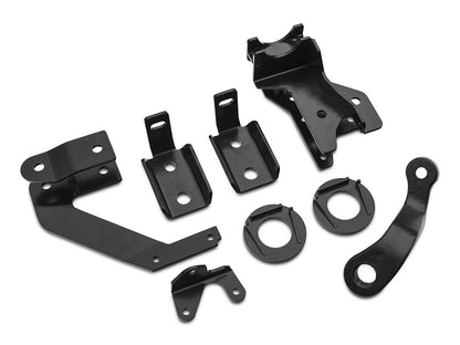 Mammoth 4 Inch Lift Kit w/ Shocks (07-18 Jeep Wrangler JK 2-Door)