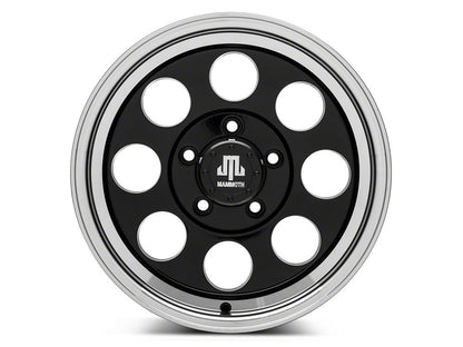 Mammoth 8 Black 16x8 Wheel and BF Goodrich All Terrain TA KO2 305/70R16 Tire Kit (07-18 Jeep Wrangler JK)