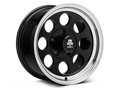 Mammoth 8 Black 16x8 Wheel and BF Goodrich All Terrain TA KO2 305/70R16 Tire Kit (07-18 Jeep Wrangler JK)