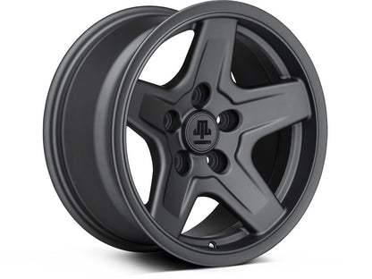 Mammoth Boulder Charcoal 16x8 Wheel and BF Goodrich All Terrain TA KO2 305/70R16 Tire Kit (07-18 Jeep Wrangler JK)
