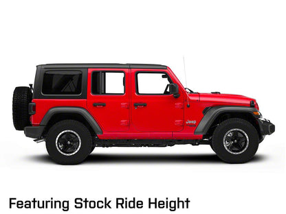 Mammoth Boulder Simulated Beadlock Style Black 16x8 Wheel and BF Goodrich All Terrain TA KO2 305/70R16 Tire Kit (07-18 Jeep Wrangler JK)