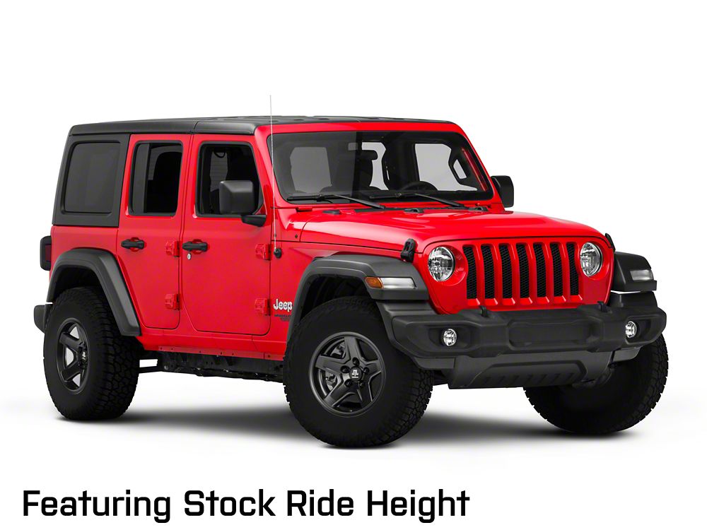 Mammoth Boulder Black 16x8 Wheel and BF Goodrich All Terrain TA KO2 305/70R16 Tire Kit (07-18 Jeep Wrangler JK)