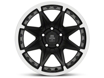 Mammoth Type 88 Black 16x8 Wheel and BF Goodrich All Terrain TA KO2 305/70R16 Tire Kit (87-06 Jeep Wrangler YJ & TJ)