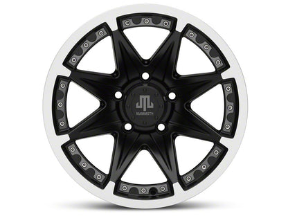 Mammoth Type 88 Black 16x8 Wheel and BF Goodrich All Terrain TA KO2 305/70R16 Tire Kit (07-18 Jeep Wrangler JK)