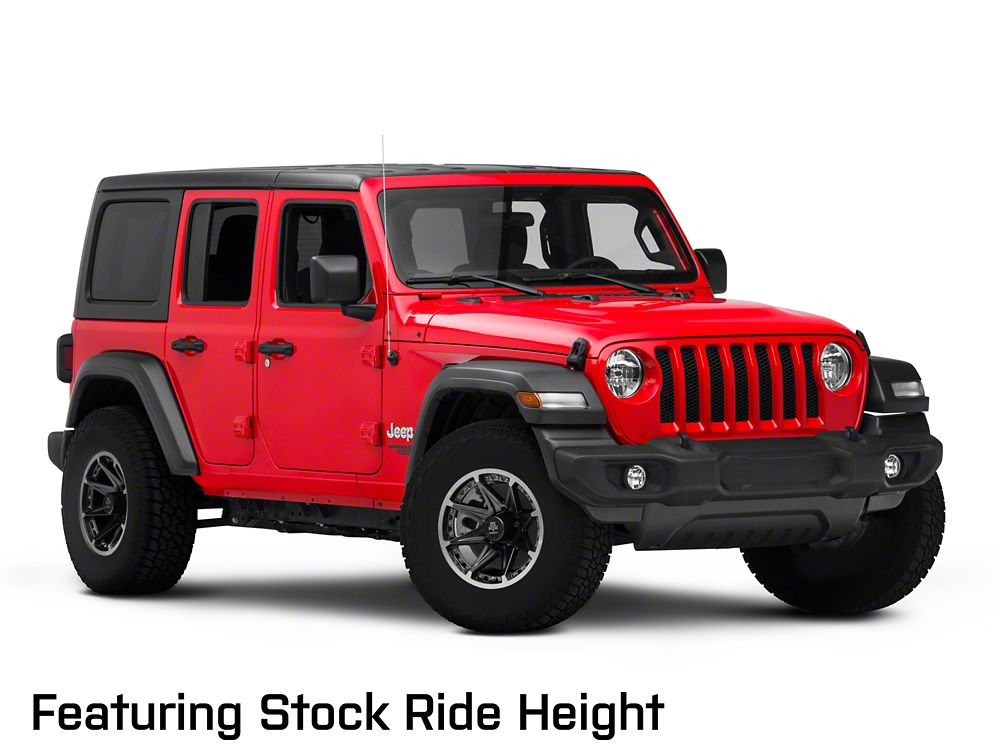 Mammoth Type 88 Black 16x8 Wheel and BF Goodrich All Terrain TA KO2 305/70R16 Tire Kit (07-18 Jeep Wrangler JK)