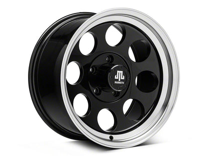 Mammoth 8 Black 17x9 Wheel and BF Goodrich All Terrain TA KO2 315/70R17 Tire Kit (07-18 Jeep Wrangler JK)