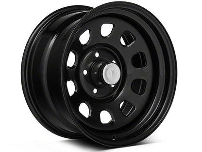 Mammoth D Window Black Steel 17x9 Wheel and BF Goodrich All Terrain TA KO2 315/70R17 Tire Kit (07-18 Jeep Wrangler JK)