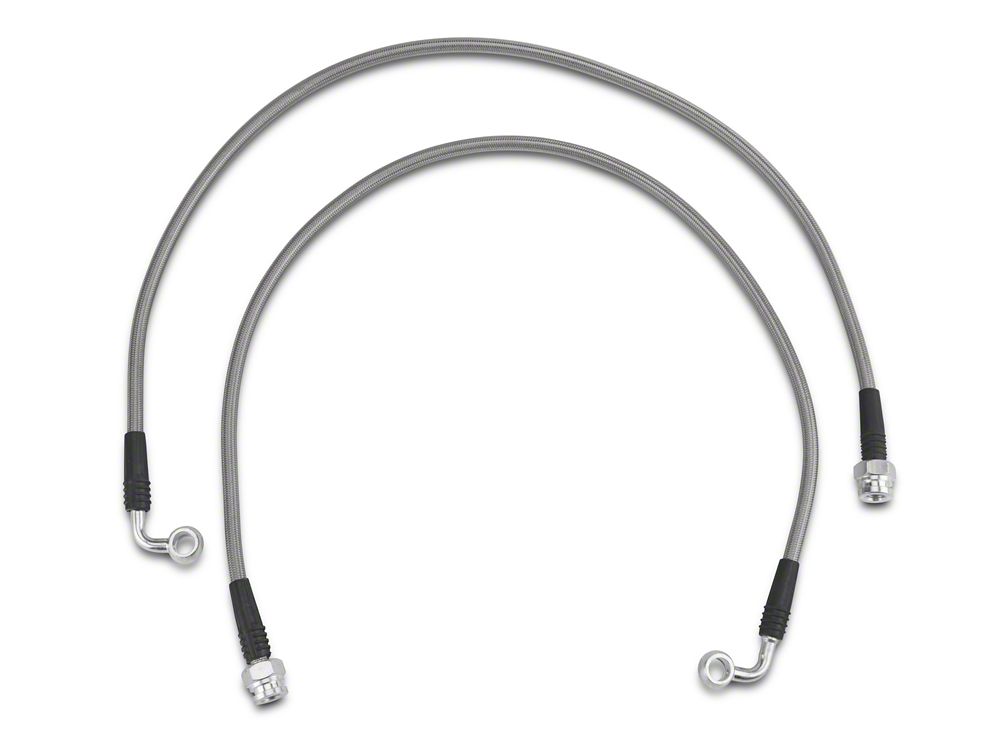 Mammoth Front Brake Line Extensions (07-18 Jeep Wrangler JK)