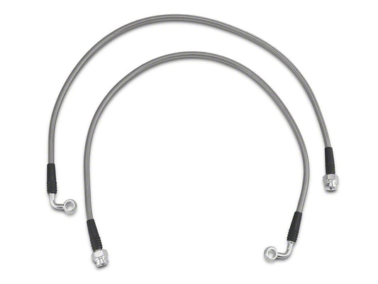 Mammoth Front Brake Line Extensions (07-18 Jeep Wrangler JK)