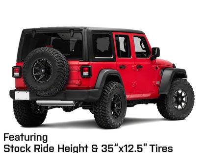 Mammoth Type 88 Matte Black Wheel; 17x9; -6mm Offset (18-25 Jeep Wrangler JL)