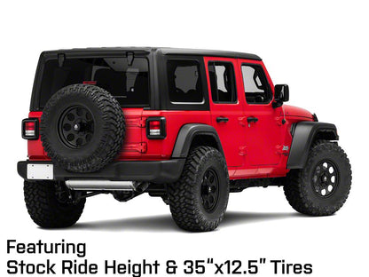 Mammoth 8 Aluminum Matte Black Wheel; 17x9; -6mm Offset (18-25 Jeep Wrangler JL)