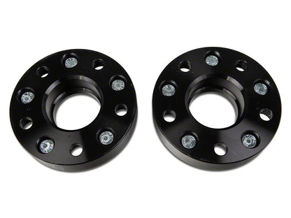 Mammoth 1.25-Inch Billet Wheel Spacers; Black (87-06 Jeep Wrangler YJ & TJ)