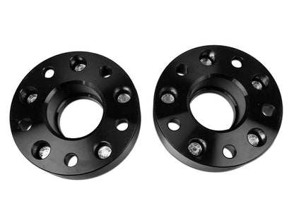 Mammoth 1.75-Inch Billet Wheel Spacers; Black (07-18 Jeep Wrangler JK)